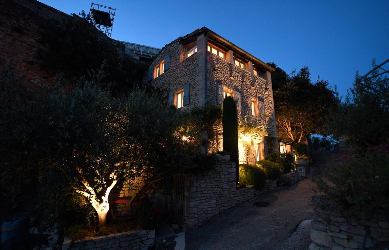 Villa Le Bonheur Gordes Esterno foto